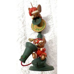 Enesco Calling Home At Christmas Mouse Ornament